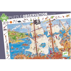 Observation Puzzle 100 pcs - Pirates Observation Puzzle 100 pcs - Pirates